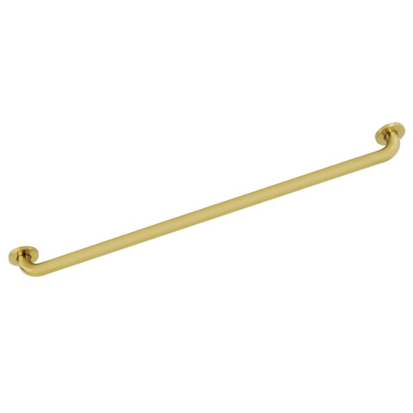 Contemporary GDR814367 Silver Sage 36" X 1-1/4" OD ADA Grab Bar, Brushed Brass, 38.81 L, Brass